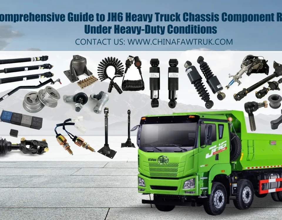 JH6 тяжелый грузовик ремонт шасси