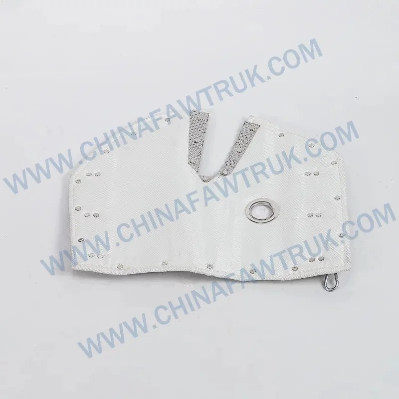 Natural gas exhaust elbow insulation cover1