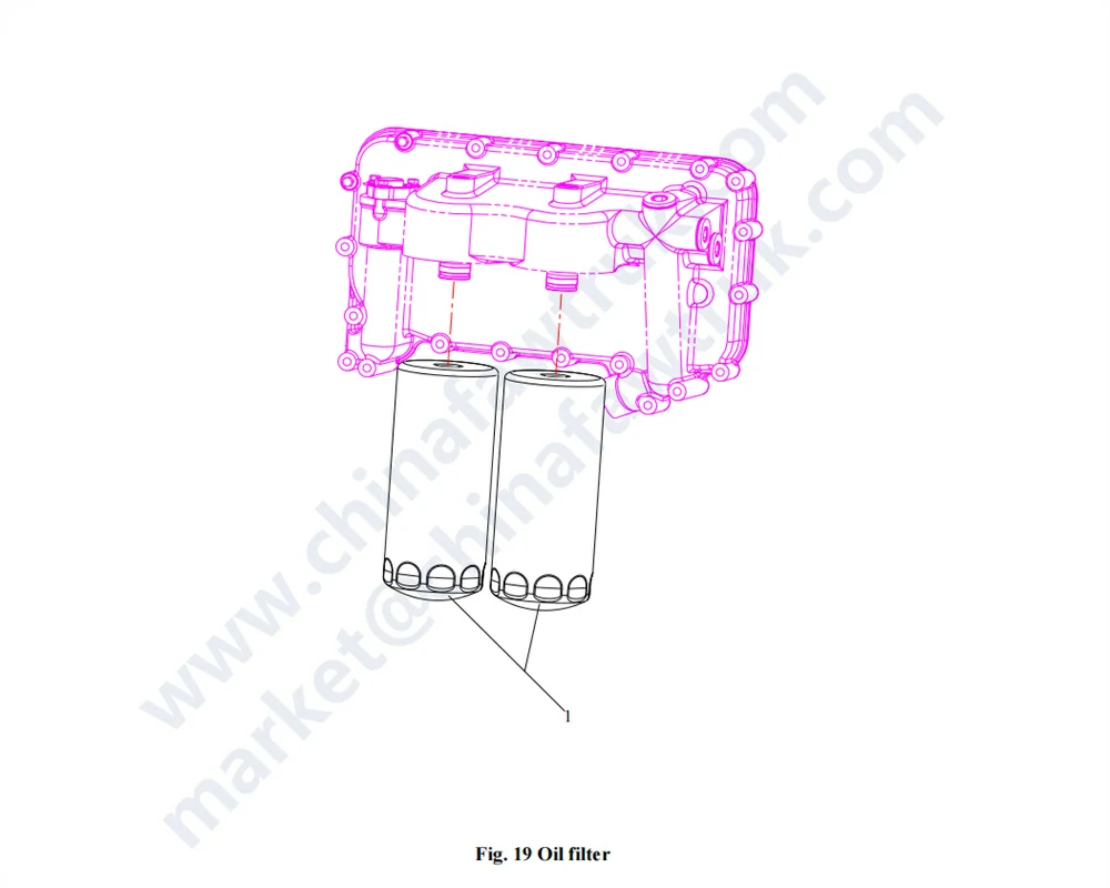Масляный фильтр FAW грузовик