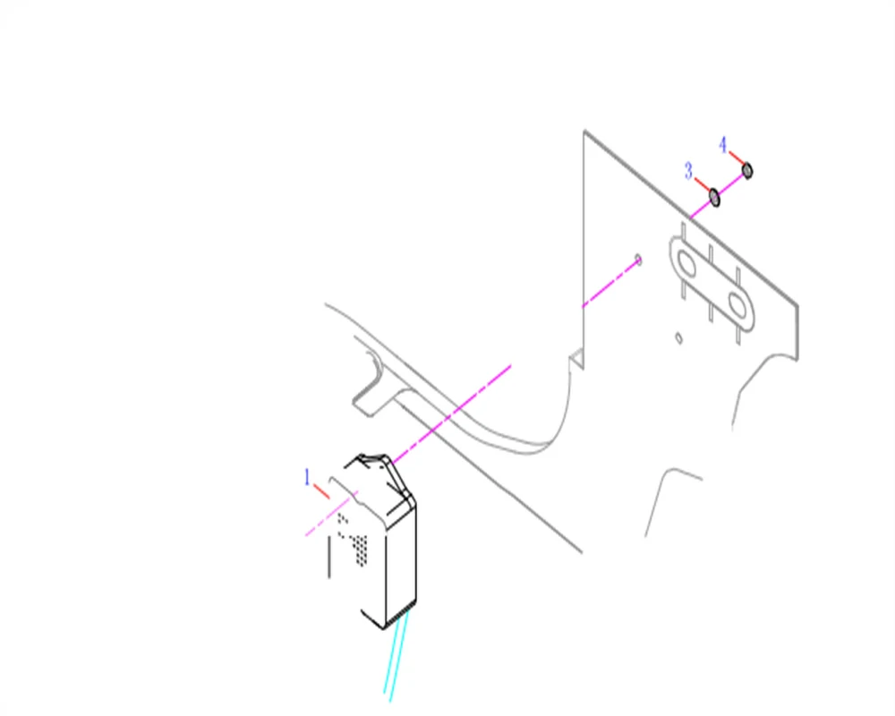 Cinto de segurança e módulo de estrutura de alarme diferencial