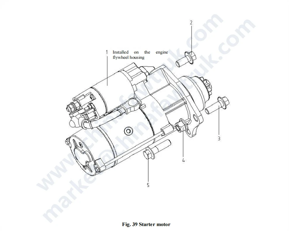 Стартер для грузовика FAW