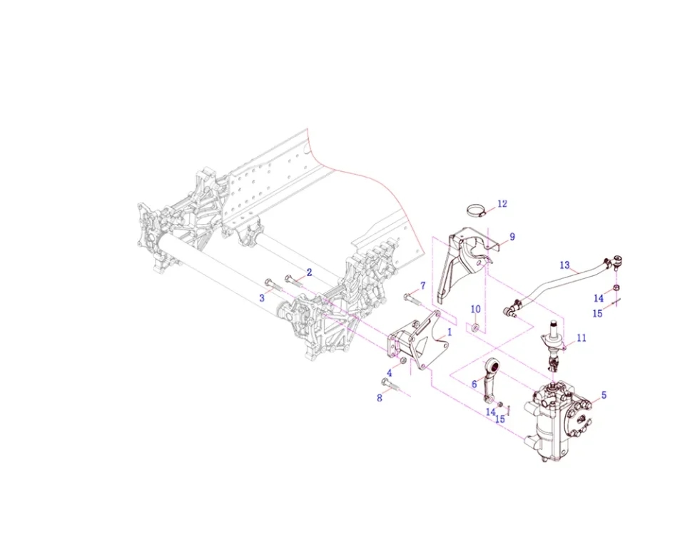 Модуль рулевого управления и трансмиссии