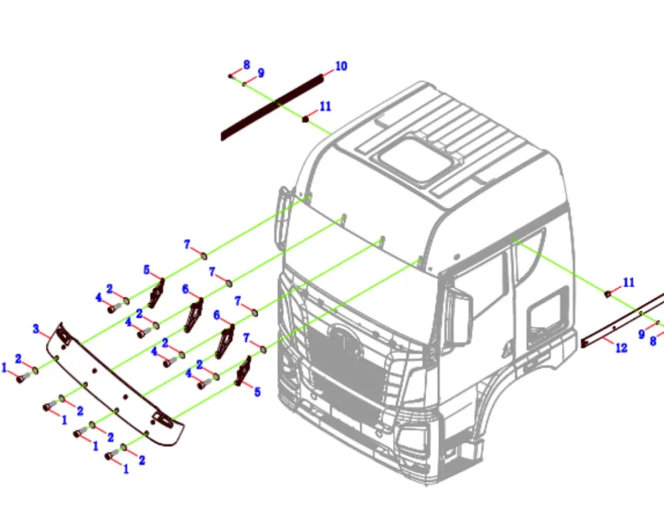 Внешняя крышка внешней брони модуль