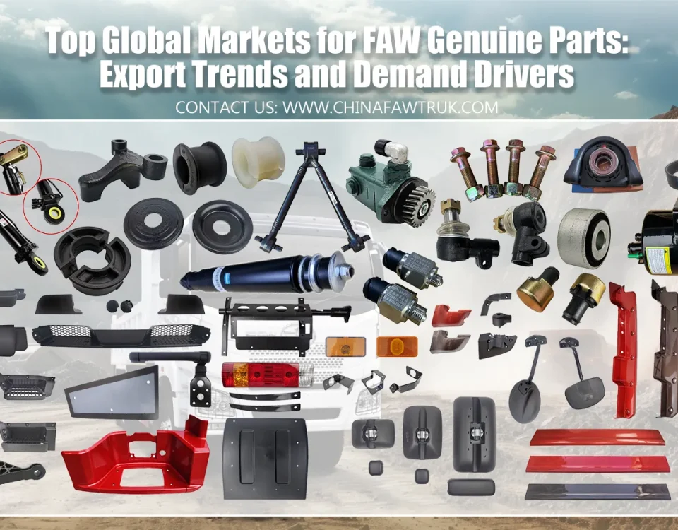 Лучшие глобальные рынки для подлинных частей FAW