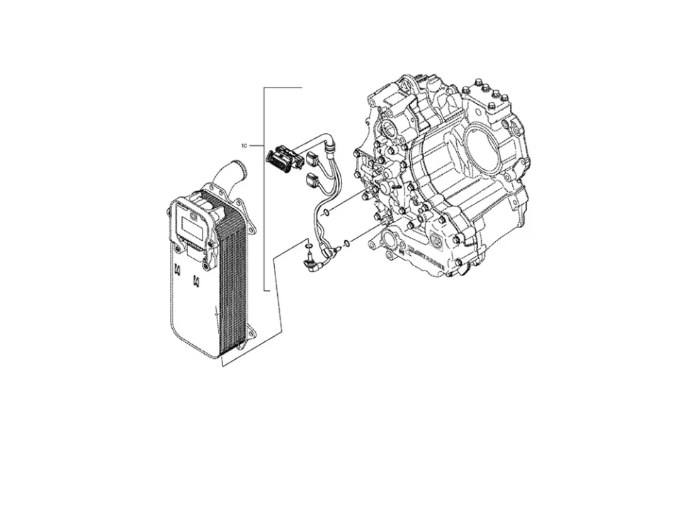 انتقال مع مجموعة مثبطات- Electric Wire Harness