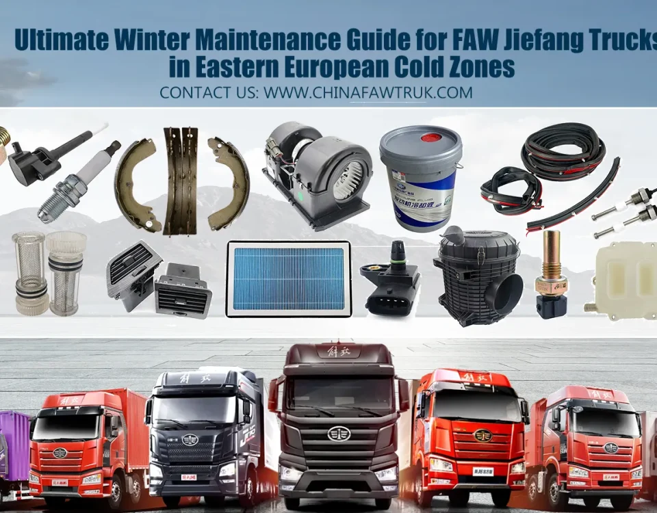 Ultimate Winter Maange Guide для грузовиков Faw Jiefang