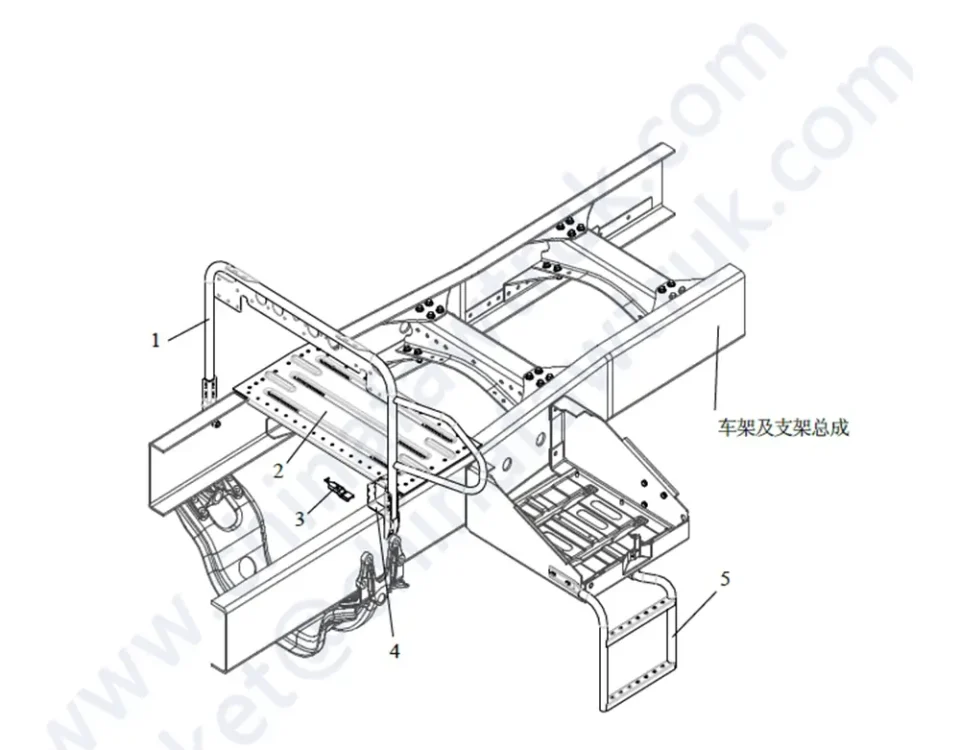 منصات العمل وسلالم العمل FAW JH6