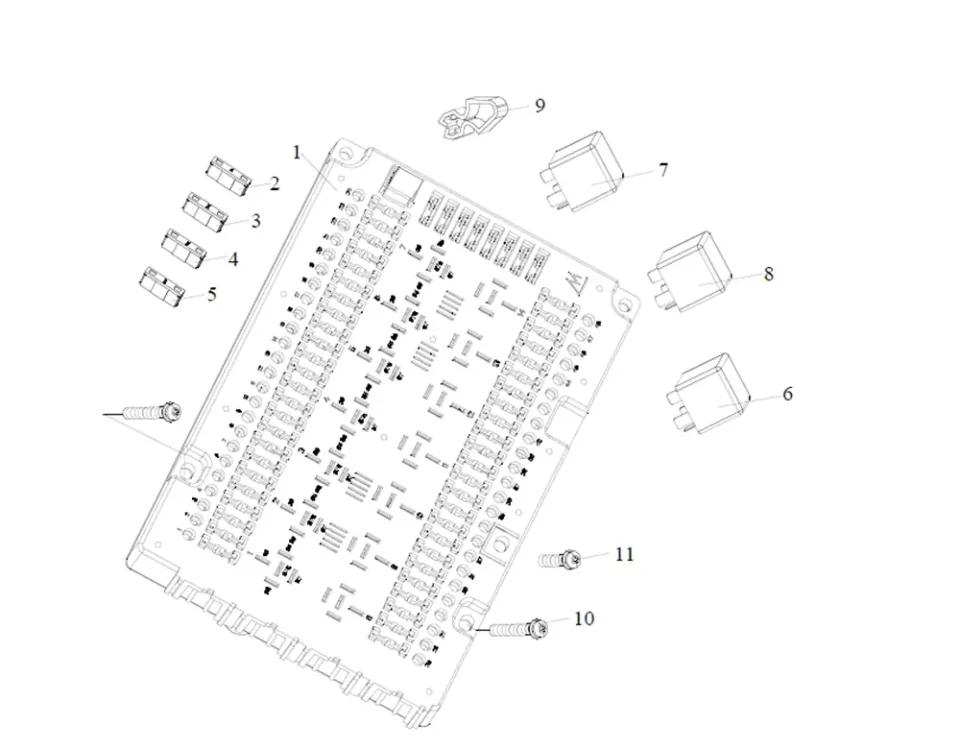 Block Block with Relay FAW J6