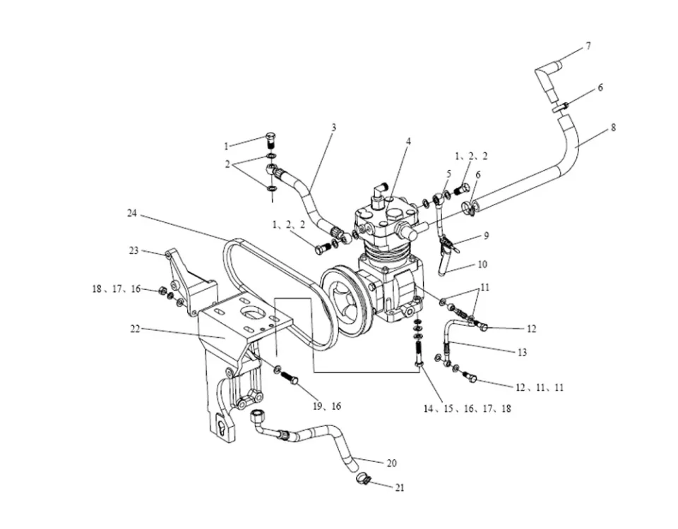 ضاغط الهواء FAW J5