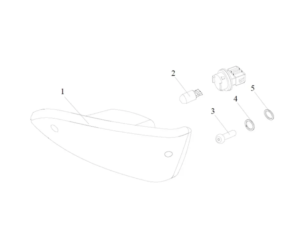 Задние контурные фонари FAW J6