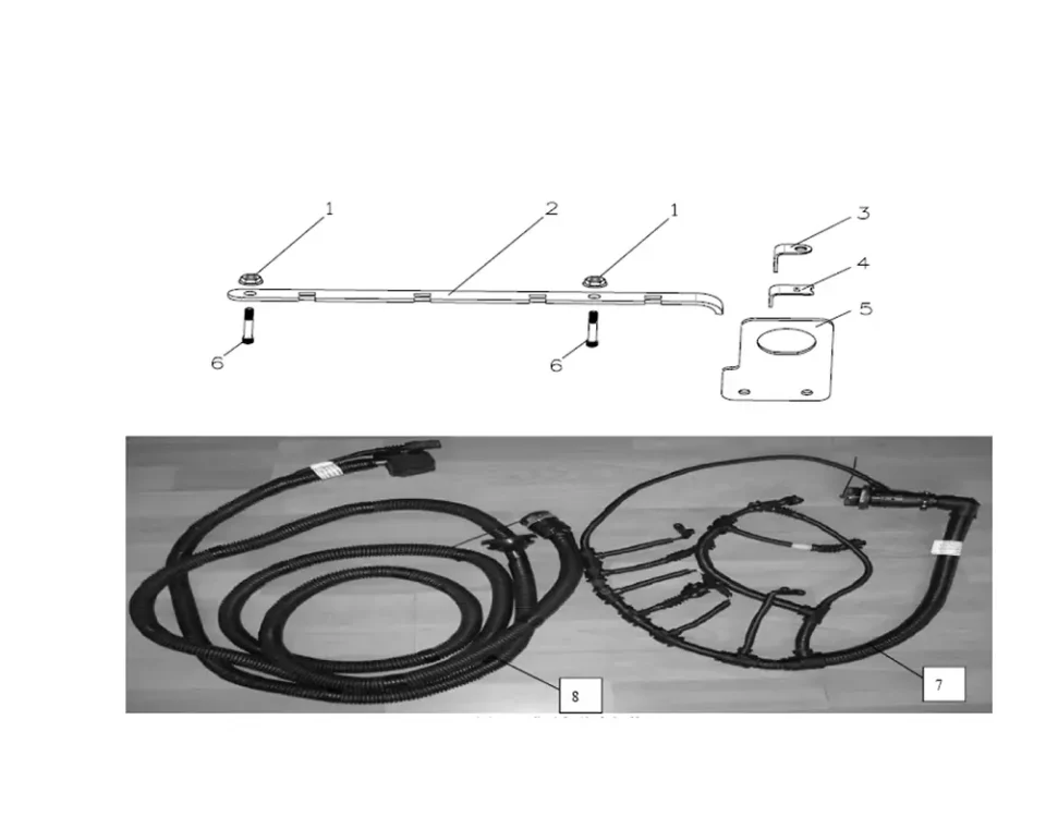 مكون سلك محرك FAW J5