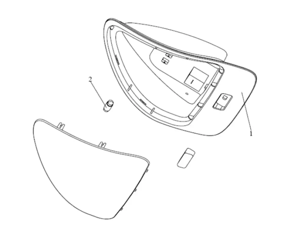 Lámparas de cabina FAW J5