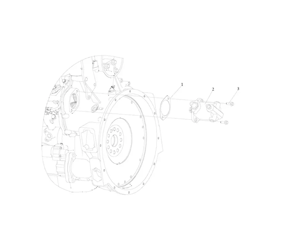 Bomba de aceite del control hidráulico de dirección FAW J6