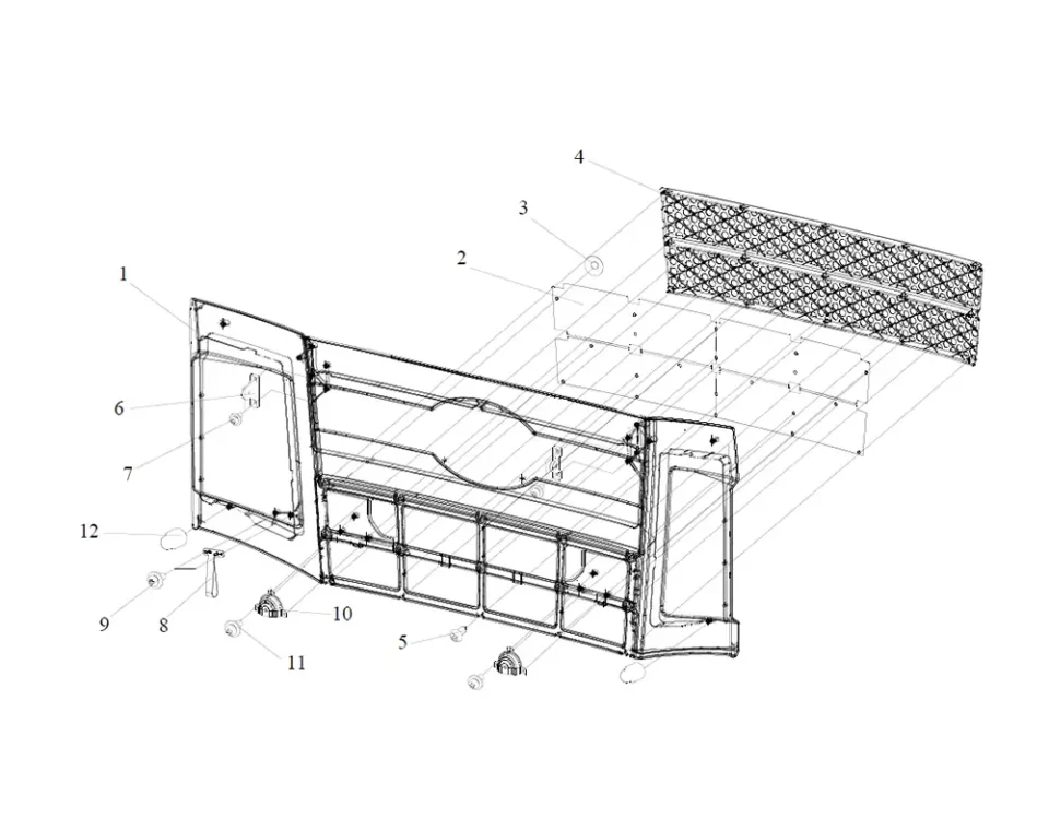 Painel ao ar livre FAW J6