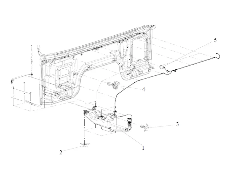 Омыватель FAW J6