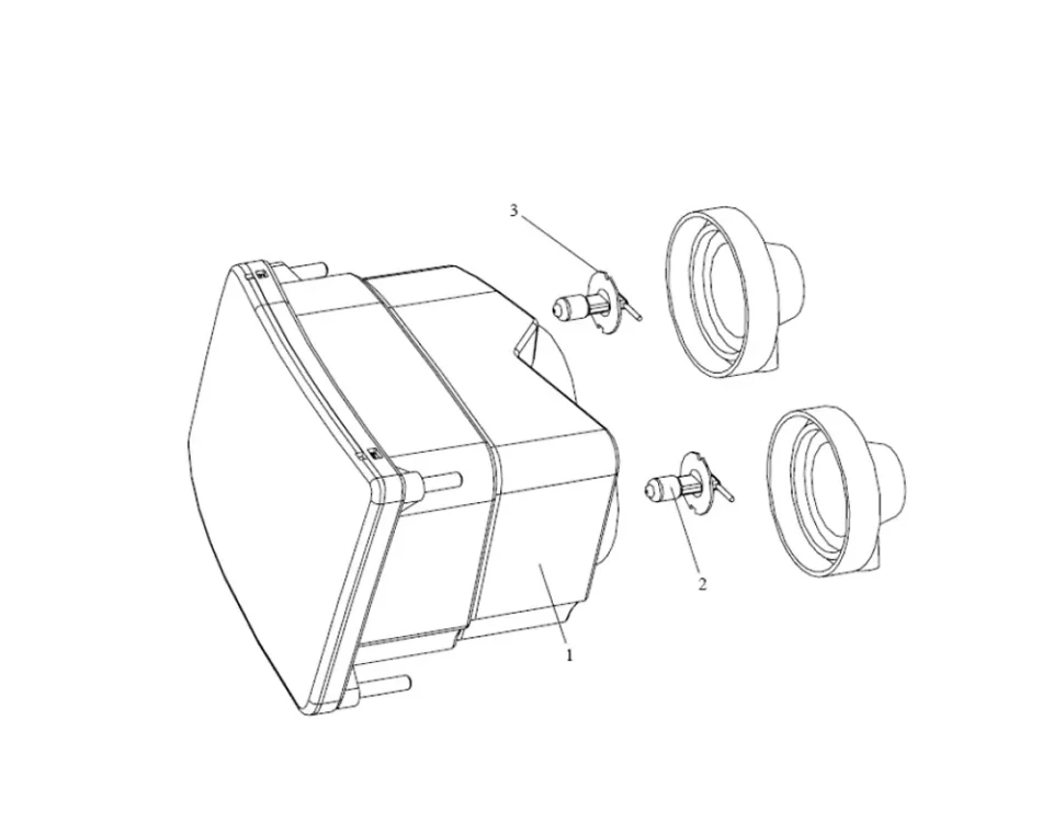 Fascia antiniebla delantera FAW J5
