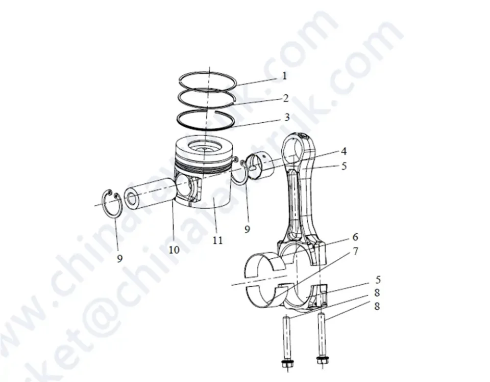 مكبس, cornflower faw J5