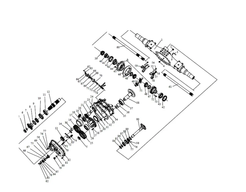 Bridge intermédiaire FAW J6
