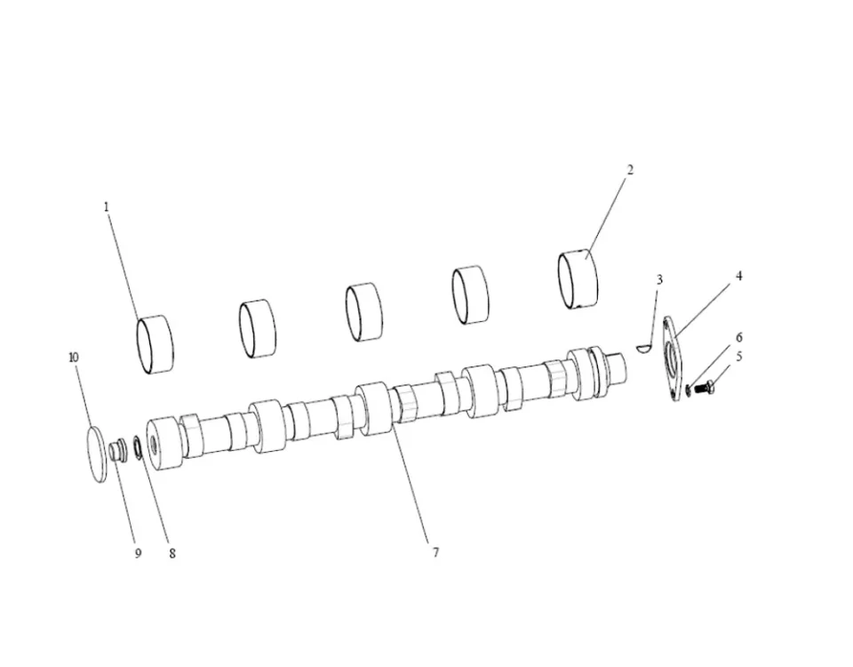 عمود الحدبات FAW J5