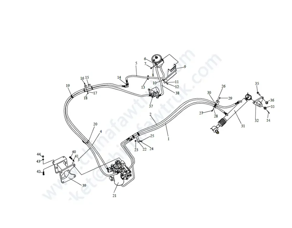 خط توجيه السلطة FAW J5
