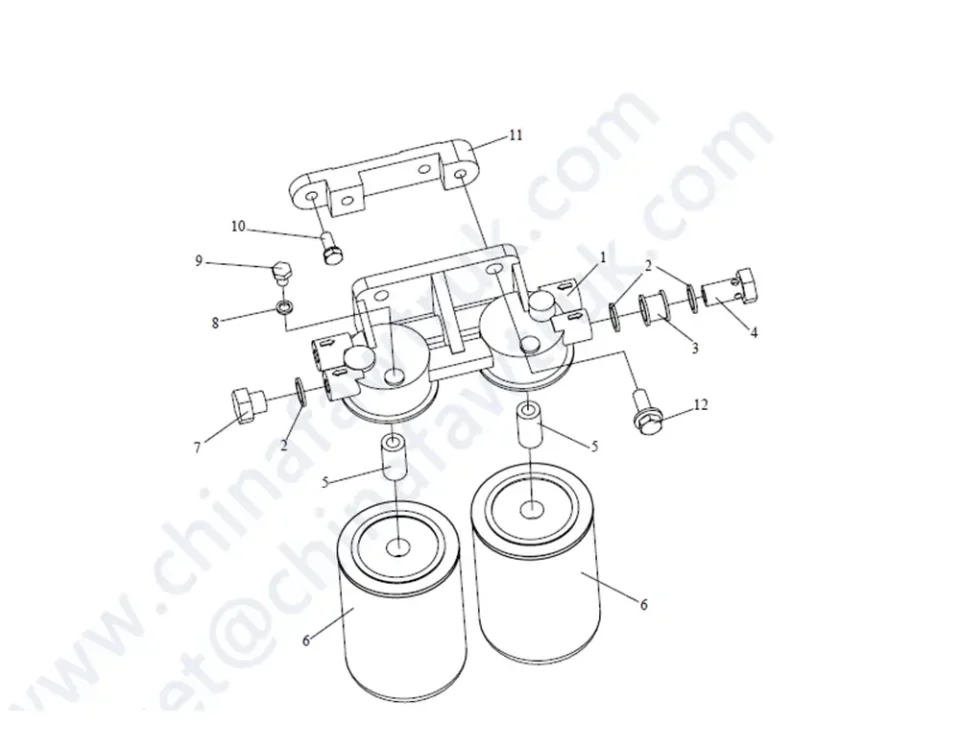 Filtre de carburant FAW J5