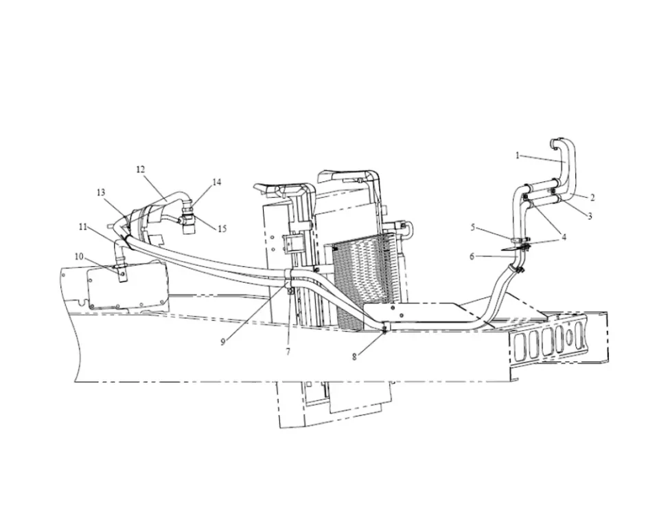 خط أنابيب التسخين FAW J5