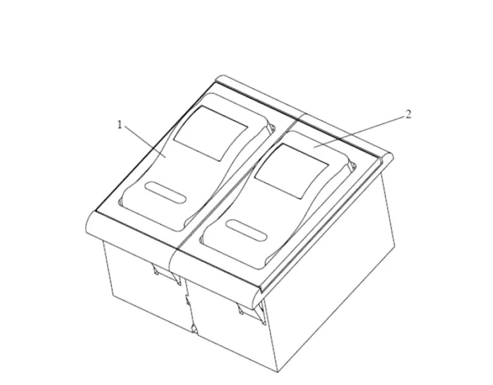 interruptor de función con 2 Botones FAW J5